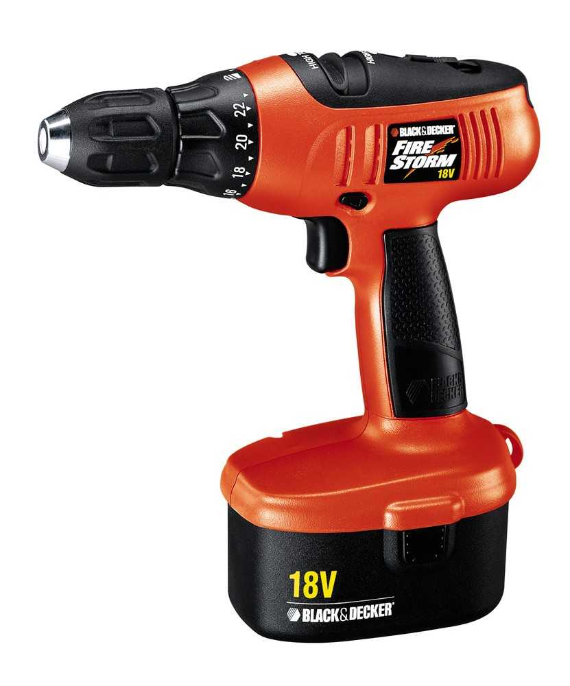 Black.Decker FireStorm 18V Power Tools Battery Conversion Guide