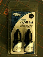 2000 PLUS Self Inking Stamp Refill Ink 1 Oz Blue - Office Depot