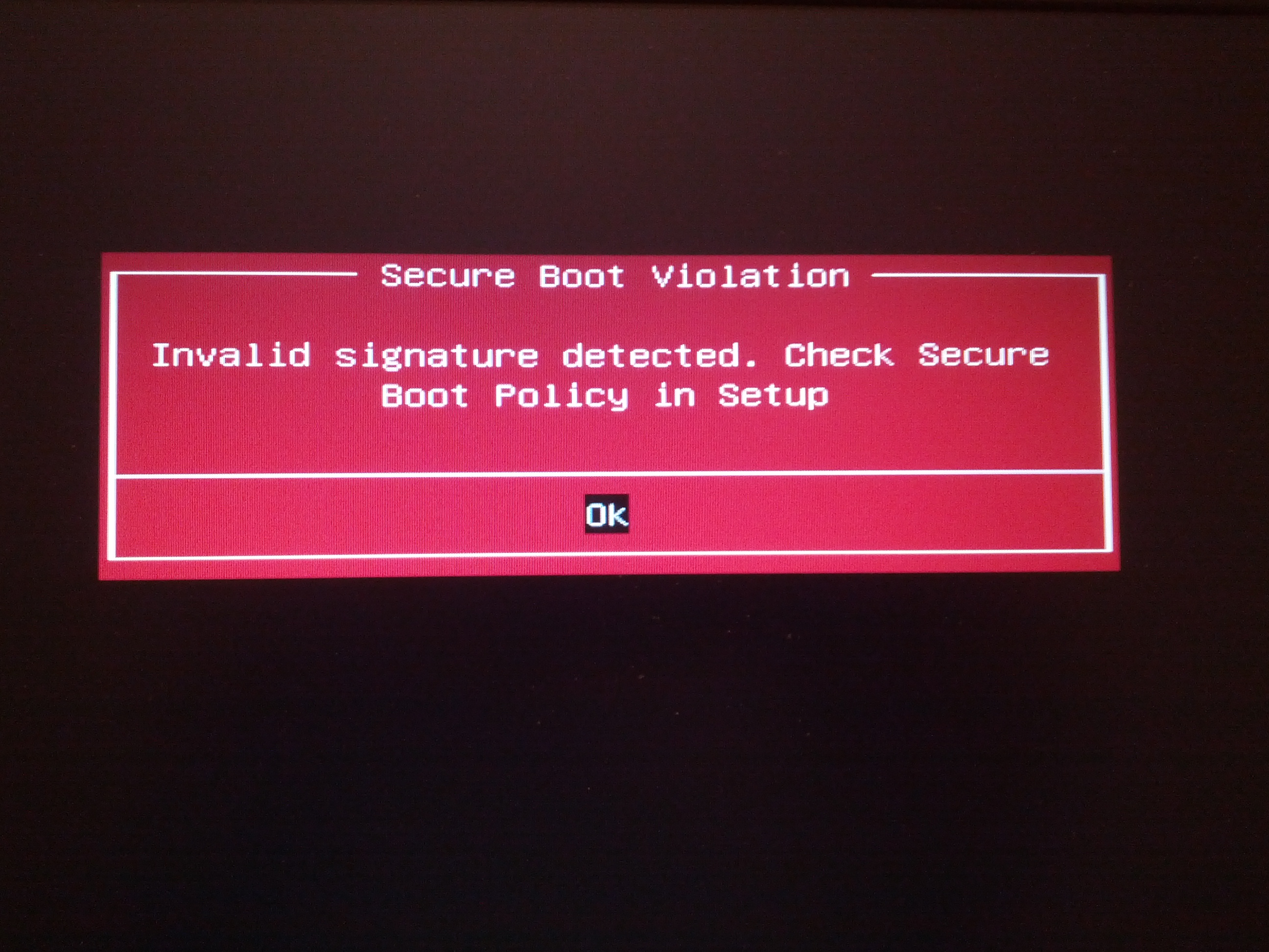 Ошибка безопасная загрузка не включена. Secure Boot. Boot\secure Boot. Ошибка secure Boot Violation. Ошибка при загрузке с флешки.
